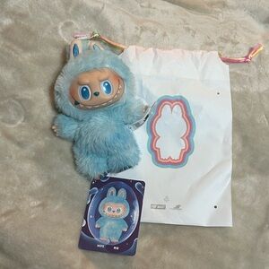 Charming Blue hope labubu Plush Toy